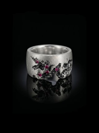 Natural Ruby Gemstone Men's Ring By Harshita Jewellery