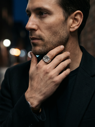 Men's Promise Ring By Harshita Jewellery