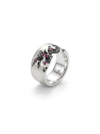 Natural Ruby Gemstone Men's Ring By Harshita Jewellery