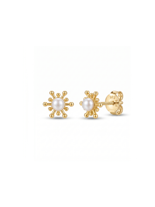 Freshwater Pearl Stud Earrings | Genuine Pearl Earrings | Minimalist Earrings | Everyday Jewelry