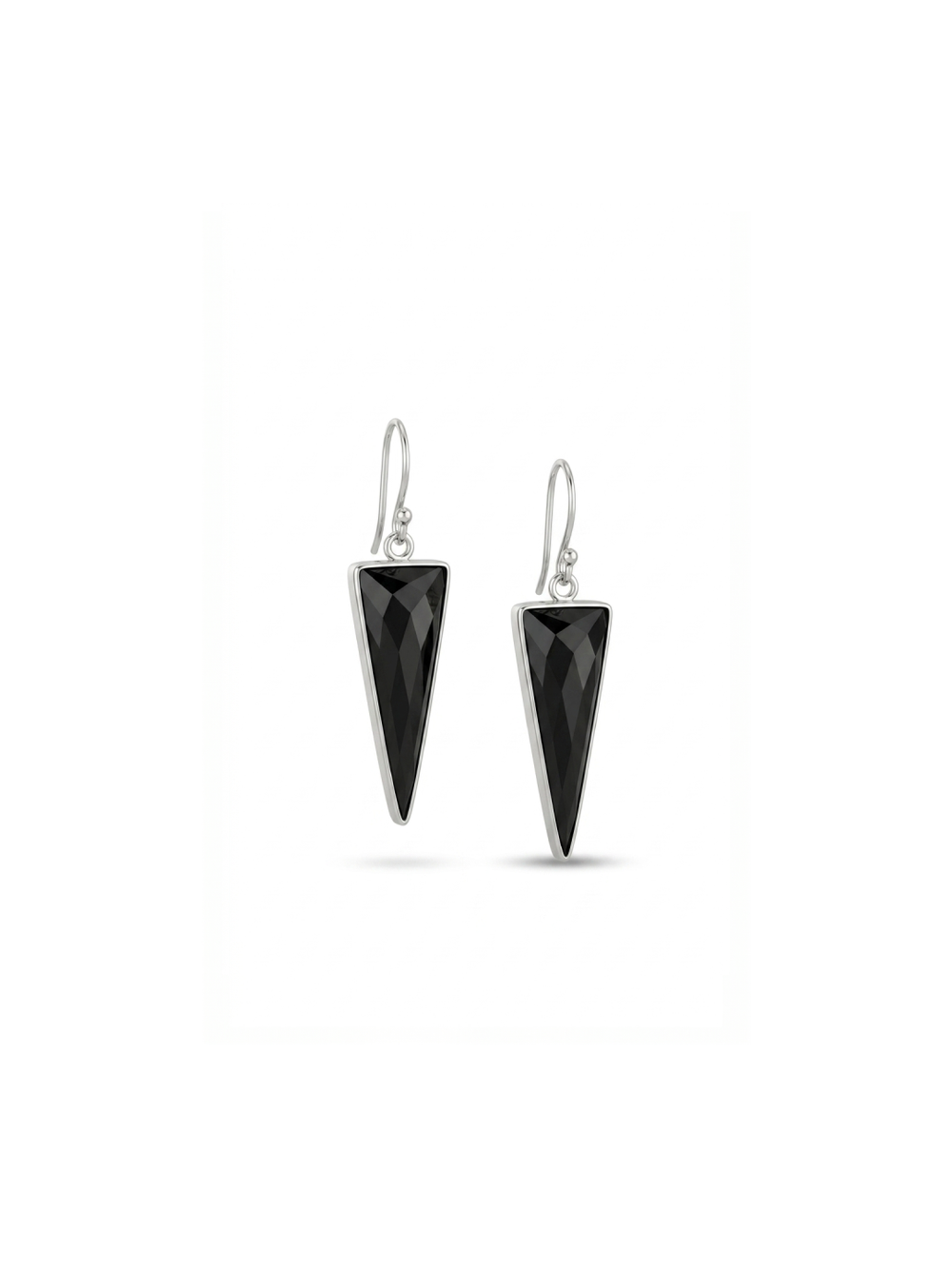 Black Onyx Earrings By Harshita Jewellery