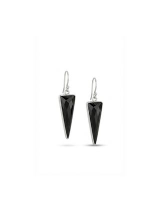 Black Onyx Earrings By Harshita Jewellery