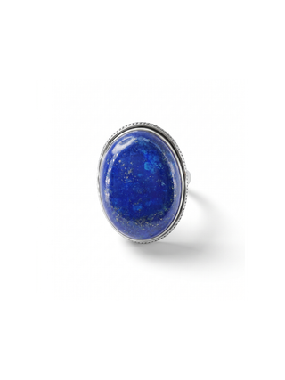 Natural Lapis Lazuli ring By Harshita Jewellery