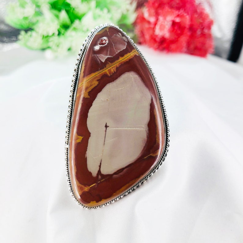 Natural Jasper Ring By Harshita Jewellery